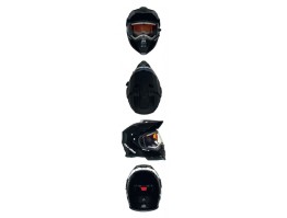 Шлем Ski-Doo EX-2 Enduro Electric (DOT) Black With graphics M